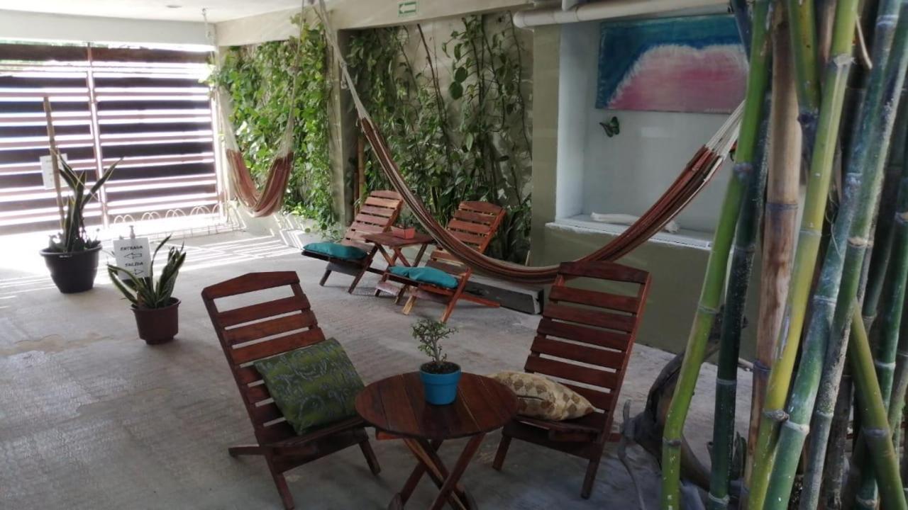 Hostal Jardin Mahahual Exterior foto