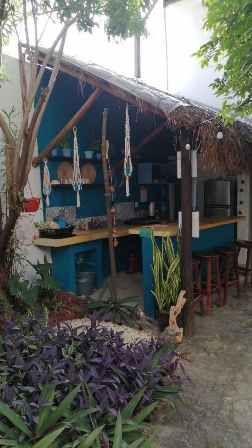 Hostal Jardin Mahahual Exterior foto
